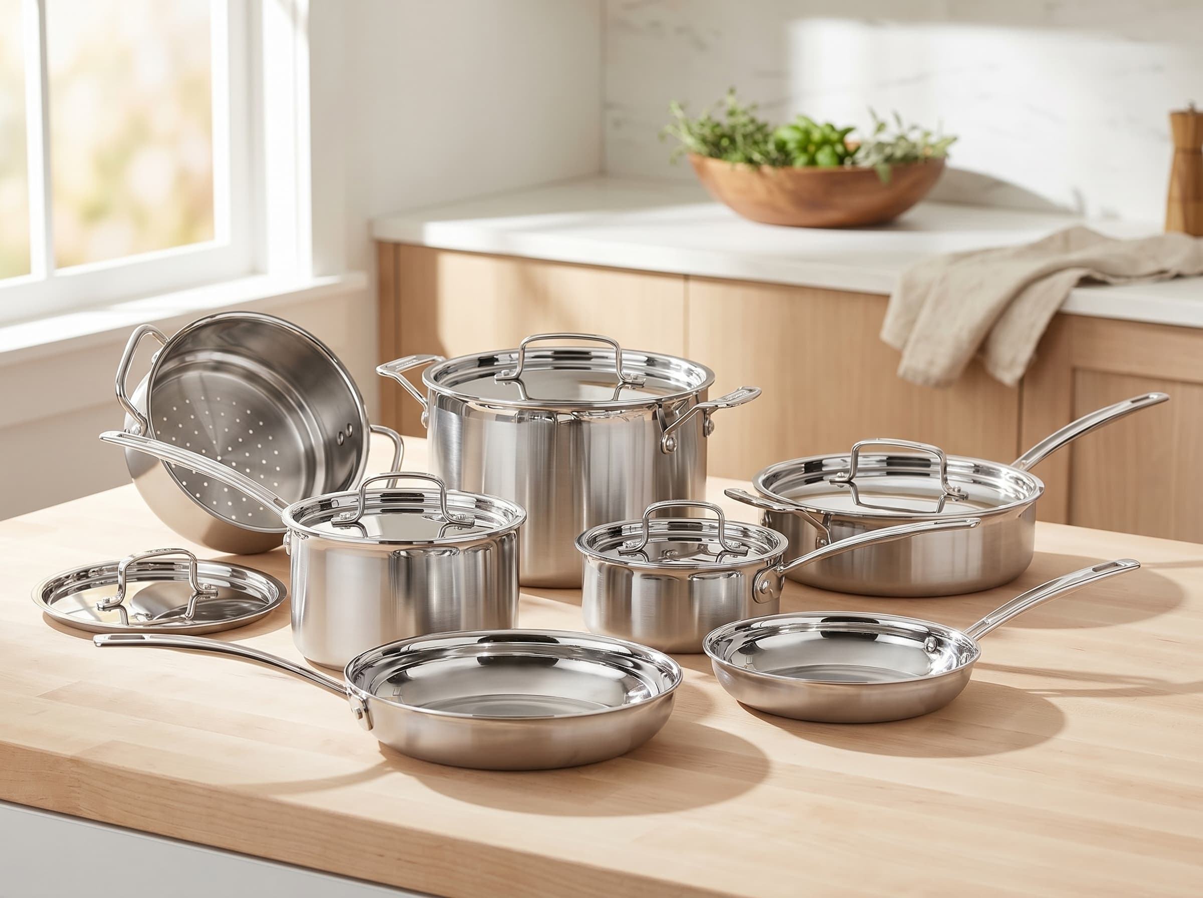 Cuisinart Multiclad Pro Stainless Steel 12-Piece Cookware Set — image 1 of 1