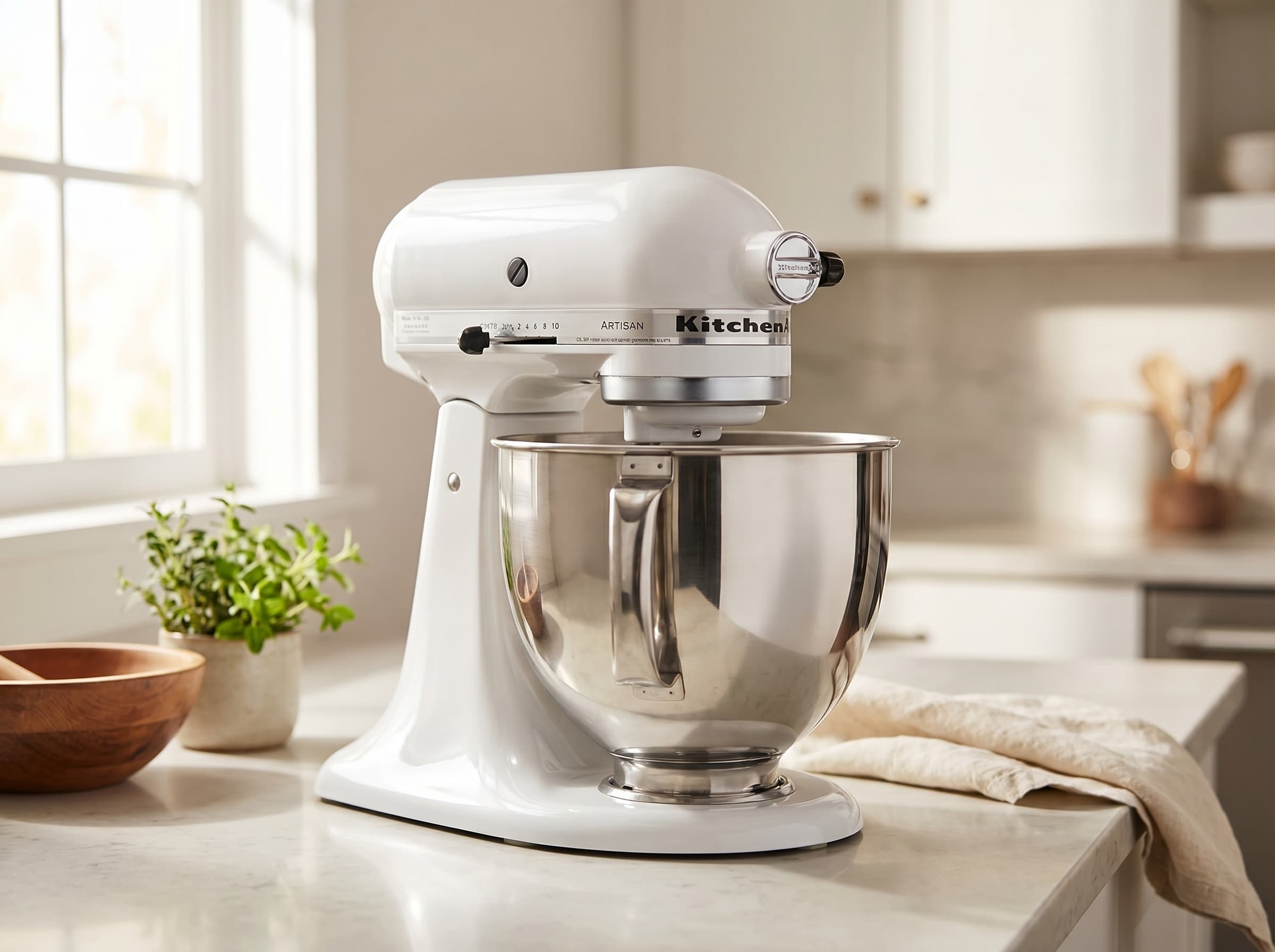 KitchenAid Artisan 5-Quart Stand Mixer KSM150PS — image 1 of 1